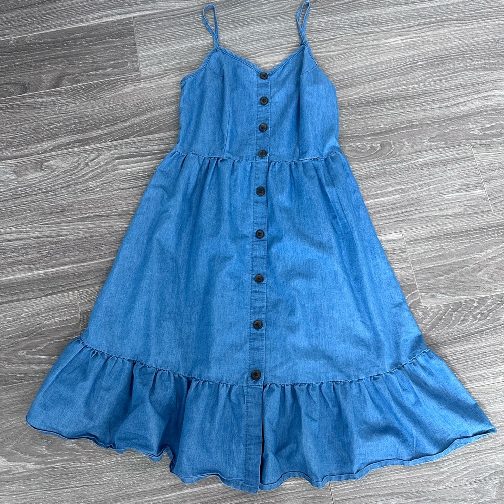 Blue Denim-esque Dress
